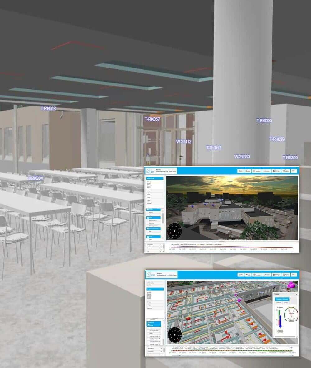 FeelPlace3D biedt alle benodigde tools voor datavisualisatie binnen slimme gebouwen, inclusief VR en AR